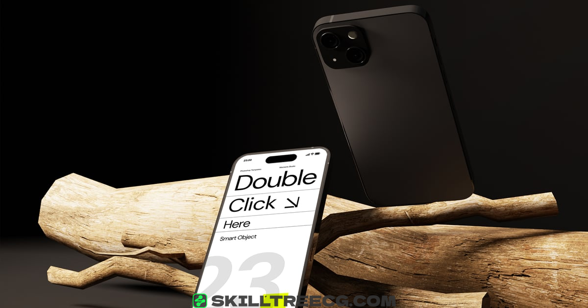 iPhone 15 Pro Mockup（626139）-技能树